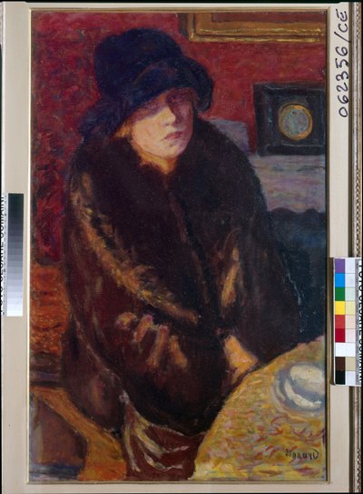 マルタ・ボナールの肖像 作： Pierre Bonnard