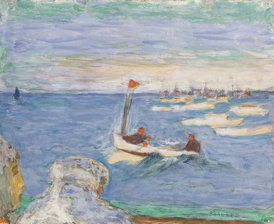 レガッタ、1930年頃 作： Pierre Bonnard