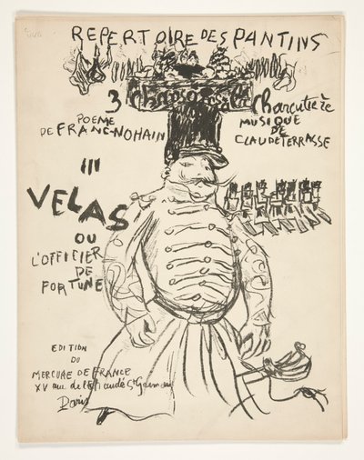 Theatre des Pantinsのディレクトリ 作： Pierre Bonnard