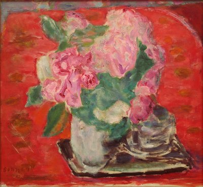 薔薇の絵 ピエール・ボナール（1867-1947） 1943年 パリ、個人蔵 作： Pierre Bonnard