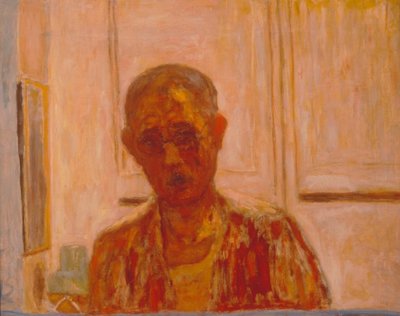 鏡の中の自画像 作： Pierre Bonnard
