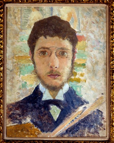 自画像 作： Pierre Bonnard