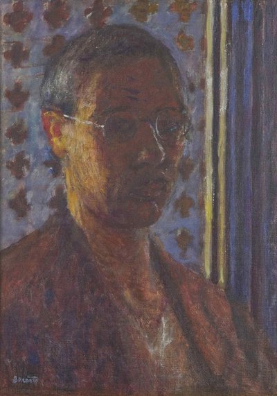 自画像、1923年頃。 作： Pierre Bonnard
