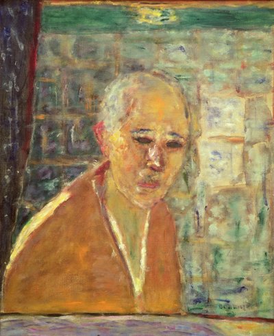 自画像、1945 作： Pierre Bonnard
