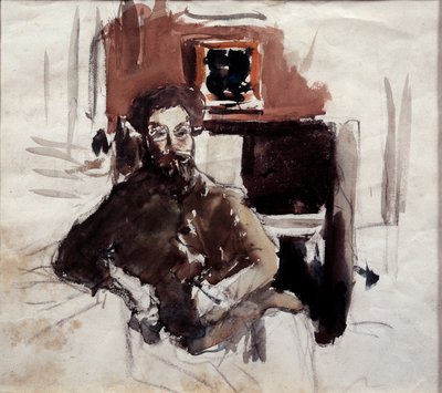 自画像 ピエール・ボナール（1867-1947） 20世紀 個人蔵 作： Pierre Bonnard