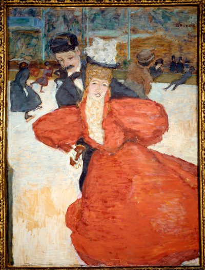 スケーター 作： Pierre Bonnard