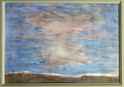 空と海 ピエール・ボナール（1867-1947）の絵画 20世紀 個人蔵 作： Pierre Bonnard