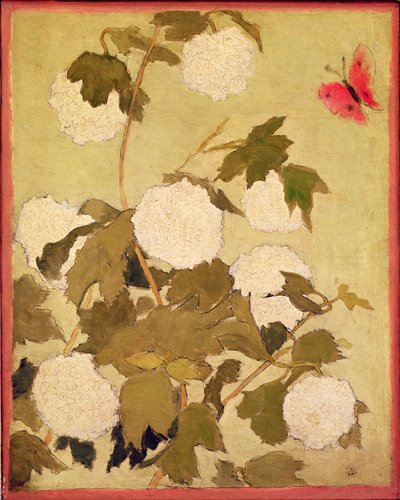 雪玉、1891 作： Pierre Bonnard