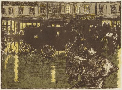 パリでの生活の一部をご紹介します。 作： Pierre Bonnard