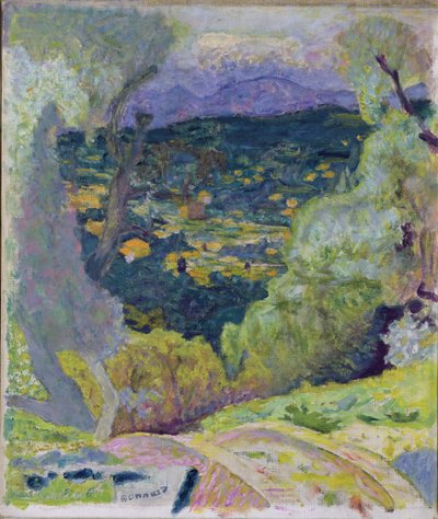 サザン・セッティング、ル・カンネ、1929年頃 作： Pierre Bonnard