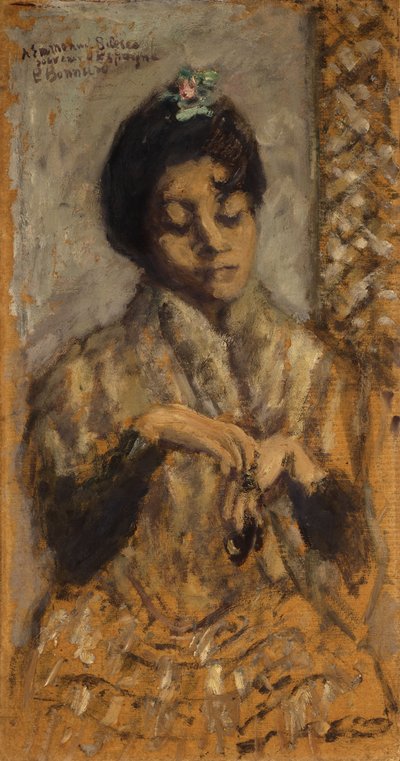 スパニッシュダンサー;スペインのダンサー 作： Pierre Bonnard