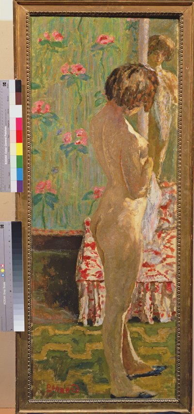立ち女性ヌード 作： Pierre Bonnard