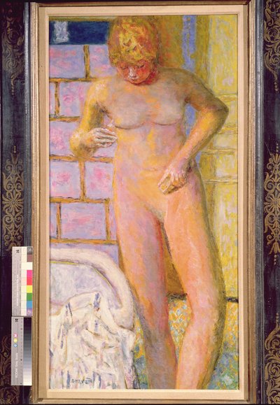 スタンディングヌード、1928 作： Pierre Bonnard