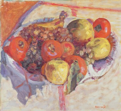 静物、1922年頃 作： Pierre Bonnard
