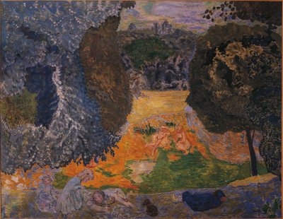 1917年夏（油彩・キャンバス 作： Pierre Bonnard