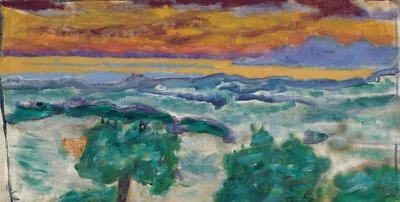 日没 作： Pierre Bonnard