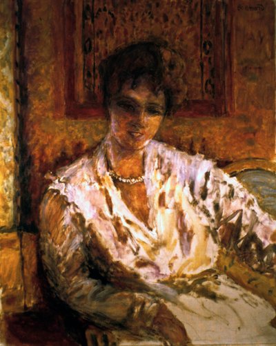 タディー・ナタンソン、1920年。 作： Pierre Bonnard