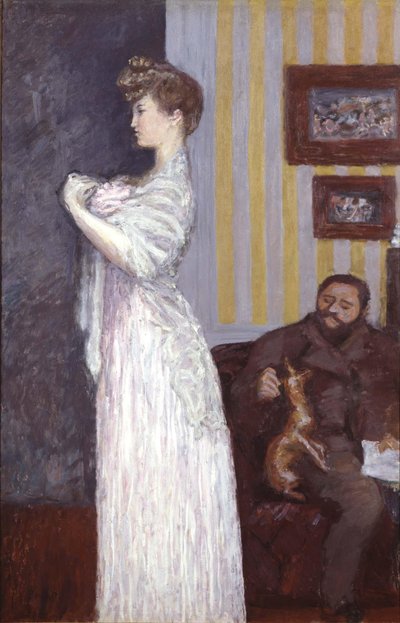タディー・ナタンソンとミシア 作： Pierre Bonnard