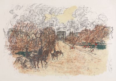 凱旋門 作： Pierre Bonnard