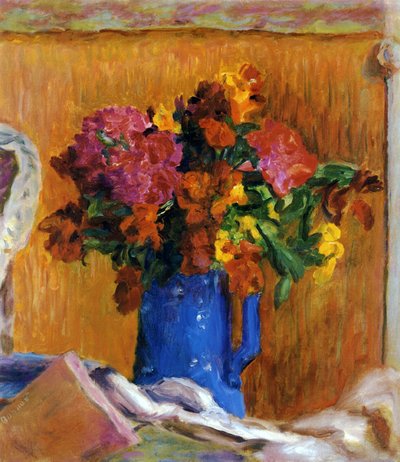 ブルーポット、1920年頃 作： Pierre Bonnard
