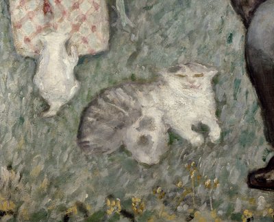ブルジョワの午後、またはテラスファミリー、1900 作： Pierre Bonnard
