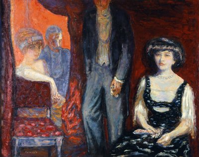 ボックス、1908 作： Pierre Bonnard