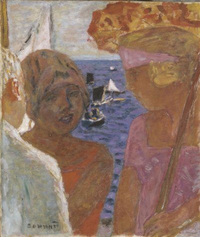 アルカションでの会話 作： Pierre Bonnard