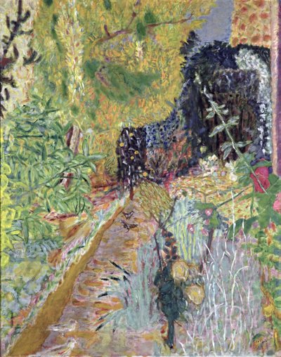 ザ・ガーデン」1936年頃（油彩・キャンバス 作： Pierre Bonnard