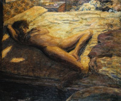 怠惰な;リンドレンテ、1899年頃（キャンバスに油彩） 作： Pierre Bonnard