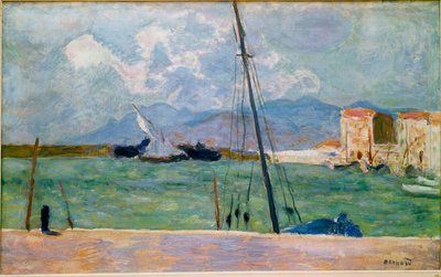 ピエール・ボナール（1867-1947）の絵画「ラテン語の帆」 1917年 パリ、ベルンハイム＝ジューン・コレクション 作： Pierre Bonnard