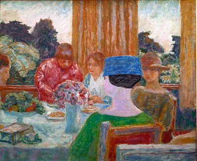 ピエールボナールによる小さな青い帽子の絵（1867-1947）1917薄暗い。 66x79 cmパリ、ウィンタートゥール、プライベートコレクション 作： Pierre Bonnard