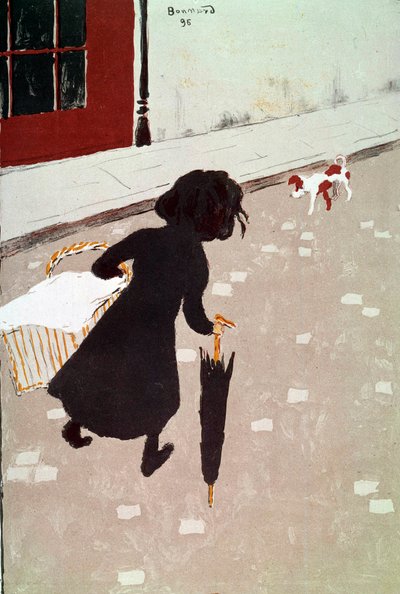小さな洗濯機 作： Pierre Bonnard