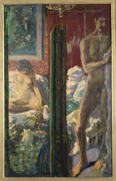 男と女、1900 作： Pierre Bonnard
