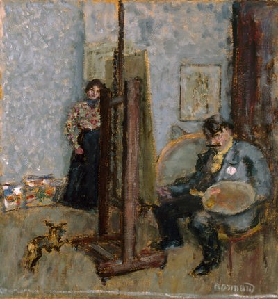 ペインターズスタジオ 作： Pierre Bonnard
