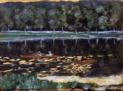 ローイングパーティー、1905年頃 作： Pierre Bonnard