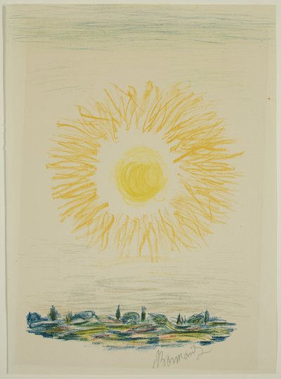 太陽 作： Pierre Bonnard