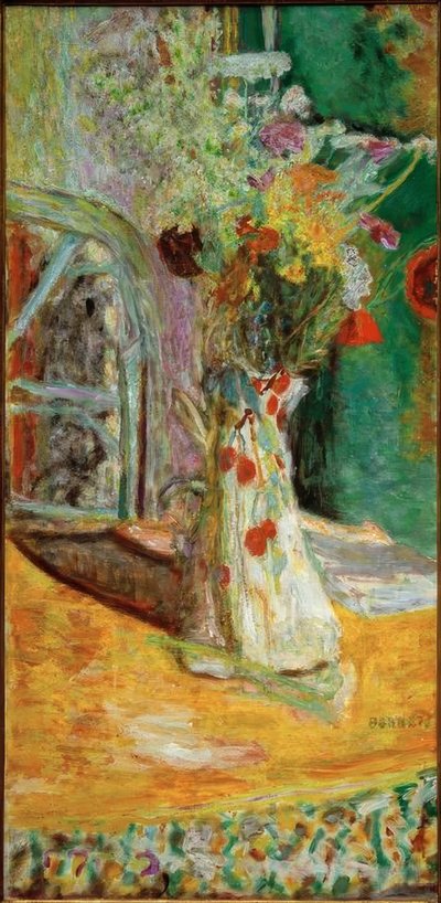 花瓶 作： Pierre Bonnard