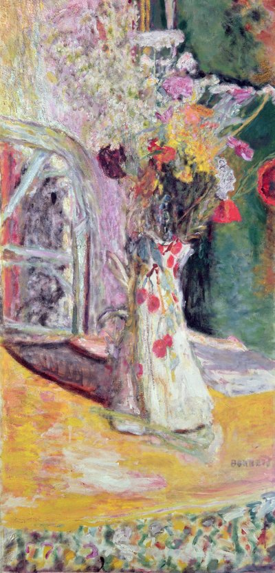 花瓶 作： Pierre Bonnard