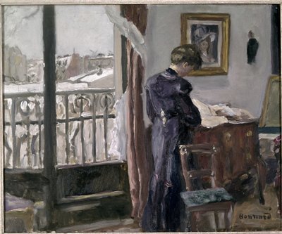 冬の日 作： Pierre Bonnard