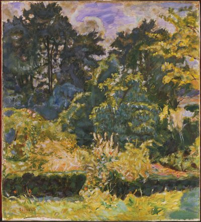 夏の森 作： Pierre Bonnard