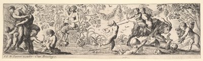バッカナル、1600–1642。 作： Pierre Brebiette