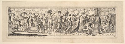 バッカナル、1615–42。 作： Pierre Brebiette