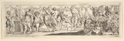 バッカナル、1615–42。 作： Pierre Brebiette