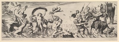 バッカナル、17世紀。 作： Pierre Brebiette