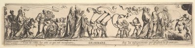 文法の勝利、17世紀。 作： Pierre Brebiette