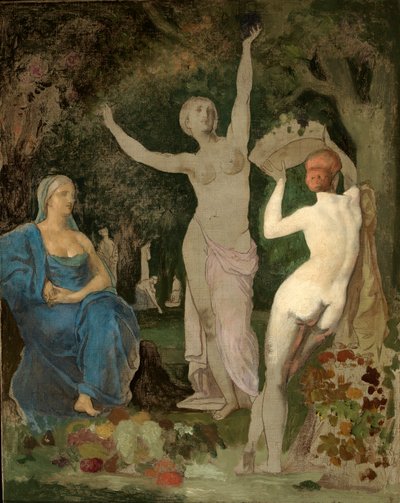 ル・オートンヌ 作： Pierre Cécile Puvis de Chavannes