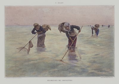 エビ漁師 作： Pierre Celestin Billet
