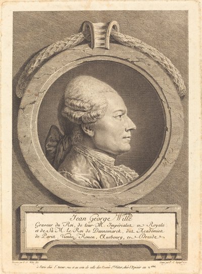 ジャン・ジョルジュ・ヴィル 作： Pierre Charles Ingouf after Pierre Alexandre Wille