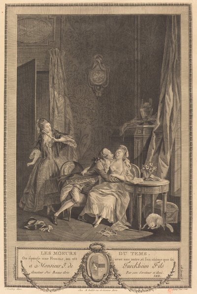 時の作法 作： Pierre Charles Ingouf after Sigmund Freudenberger