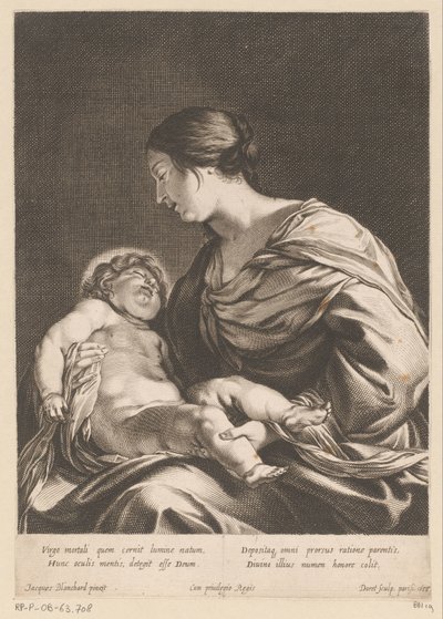 メアリーと子供 作： Pierre Daret